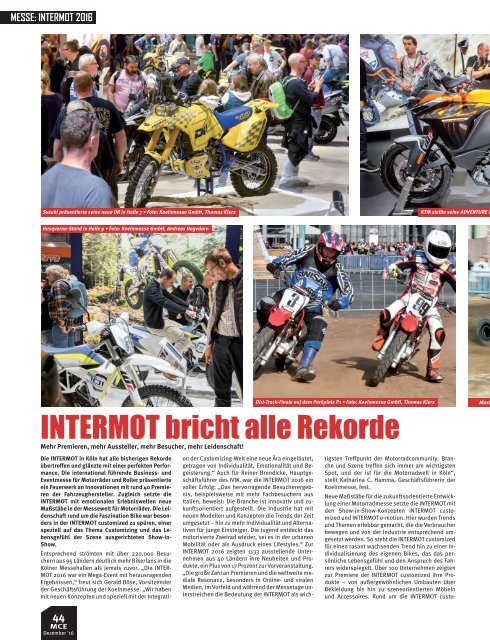 Motocross Enduro Ausgabe 12/2016