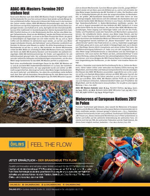 Motocross Enduro Ausgabe 12/2016