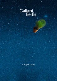 Hannes Stein - Galiani Verlag Berlin