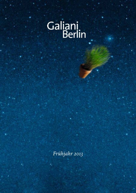 Hannes Stein - Galiani Verlag Berlin