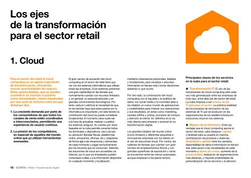 La transformación digital en el sector retail