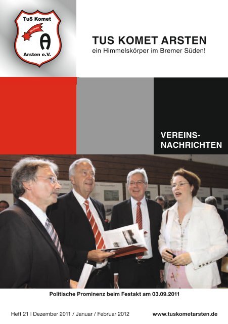 Heft Nr. 21 vom Dezember 2011 - TuS Komet Arsten