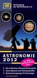 Astronomie ist unsere Passion – Schon seit 50 Jahren!