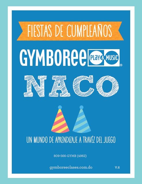 Paquete de Cumpleaños | Gymboree Naco | República Dominicana