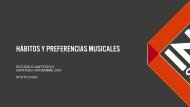 Hábitos y Preferencias musicales