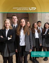 SAHS International Student Brochure 2016