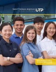 STHS International Student Brochure 2016