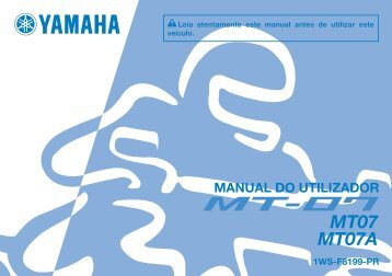 Yamaha MT07 - 2014 - Manuale d'Istruzioni PortuguÃªs