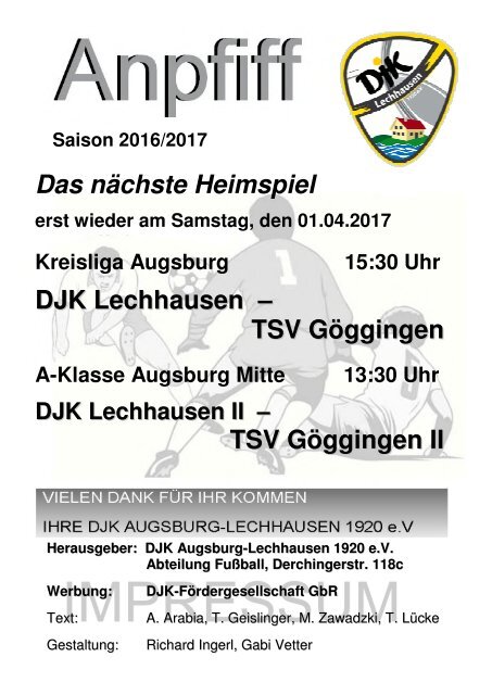 Anpfiff_2016-11-05 - DJK Lechhausen
