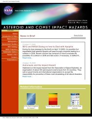 Asteroid Comet Impact Hazards - Florida International University