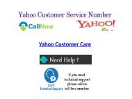 helpline number of Yahoo Account Recovery Technical Support