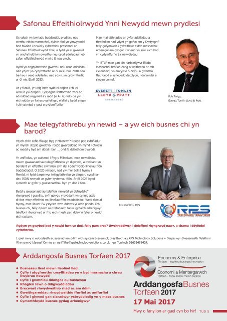 Torfaen Business Voice - November 2016 Newsletter