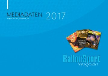 BallonSport Magazin Mediadaten 2017