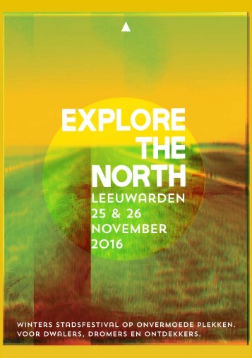 Explore the North programmagids 2016