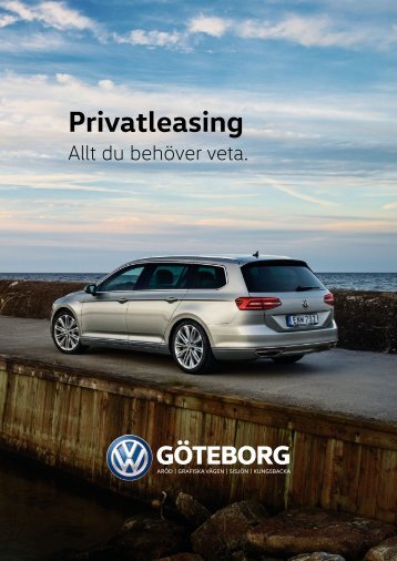 VW Göteborg - Guide Konsumentleasing 161011