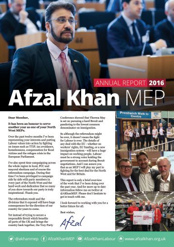 Afzal Khan MEP