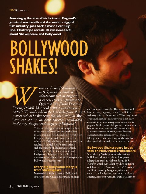 Shakespeare Magazine 01