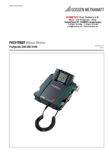 PROFITEST MBASE MTECH