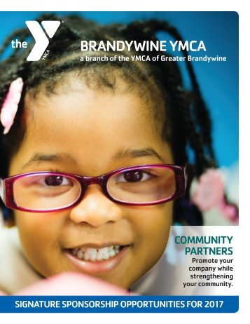 Brandywine YMCA Sponsorship Opportunities 2017