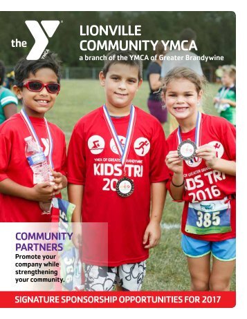 Lionville YMCA Sponsorship Opportunities for 2017