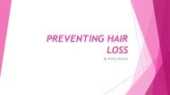 Preventing Hair Loss