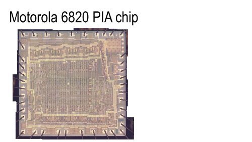 Reverse engineering old chips Ken Shirriff