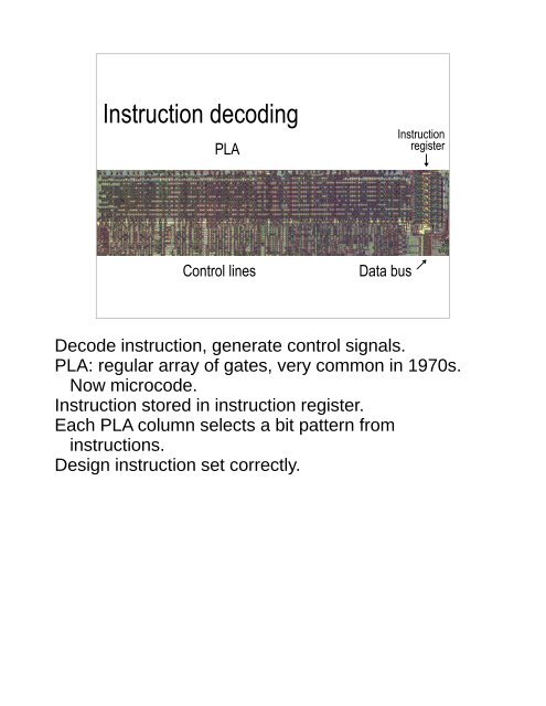 Reverse engineering old chips Ken Shirriff