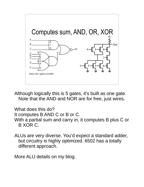 Reverse engineering old chips Ken Shirriff