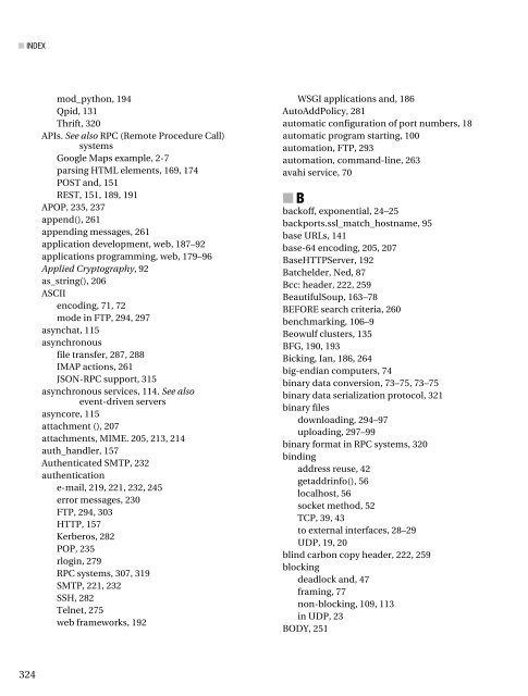 Foundations of Python Network Programming    978-1-4302-3004-5