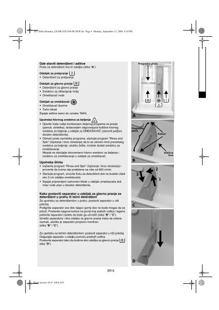 KitchenAid COD GRESITAWO/D 1200 - Washing machine - COD GRESITAWO/D 1200 - Washing machine SR (859235710000) Istruzioni per l'Uso