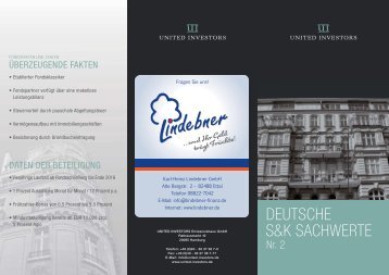 DEUTSCHE S&K SACHWERTE - Karl-Heinz Lindebner GmbH