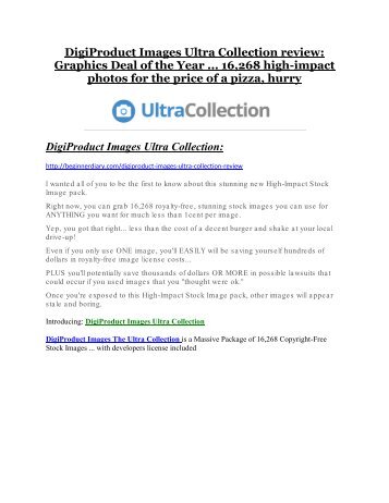 DigiProduct Images The Ultra Collection review-SECRETS of DigiProduct Images The Ultra Collection and $16800 BONUS