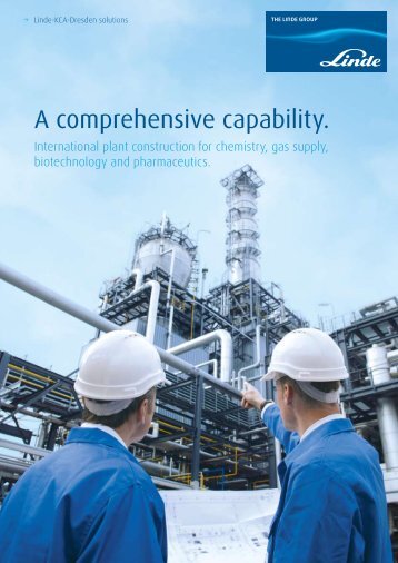 A comprehensive capability. - Linde Engineering Dresden GmbH