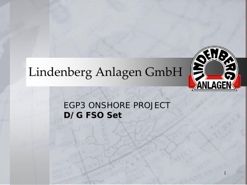 LIAG order code - Lindenberg-Anlagen GmbH