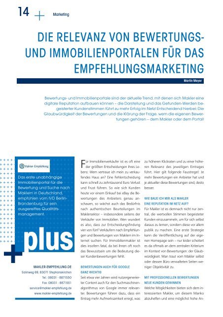 IVD plus Magazin 2015/2016