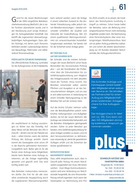 IVD plus Magazin 2015/2016