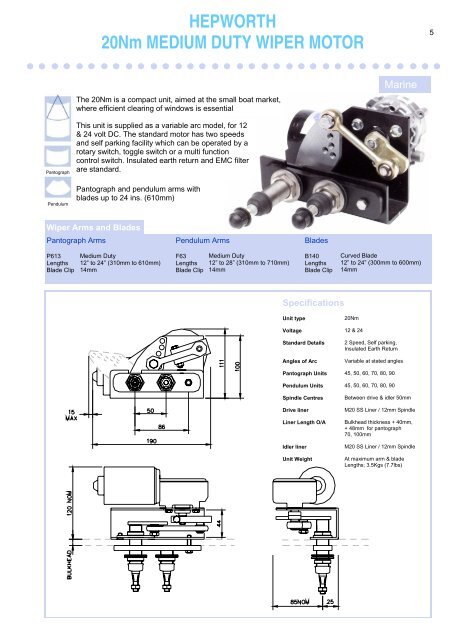 Wynn Wiper Catalogue