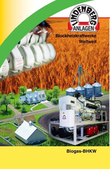 Biogas-BHKW Blockheizkraftwerke Weltweit - Lindenberg-Anlagen ...