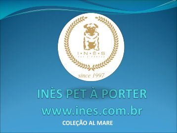 CATALOGO INES - COLEÇÃO AL MARE - 2016