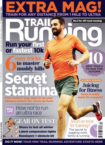 Trail Running Oct Nov issue