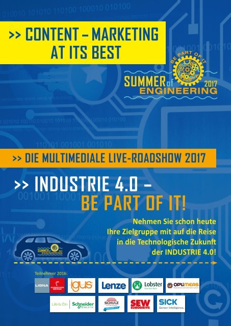 SUMMER of ENGINEERING 2016