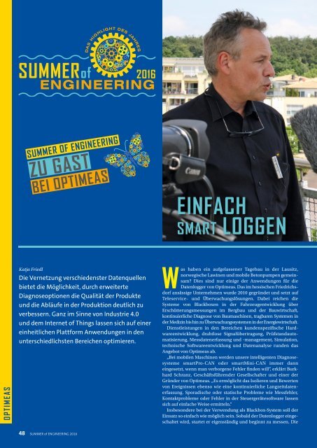 SUMMER of ENGINEERING 2016