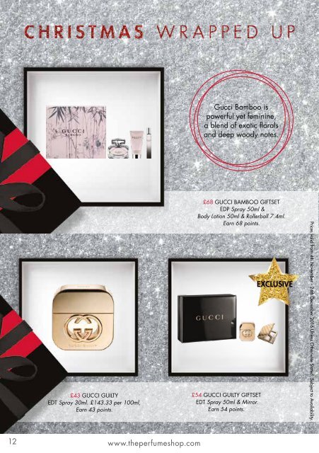 The Perfume Shop Christmas Brochure