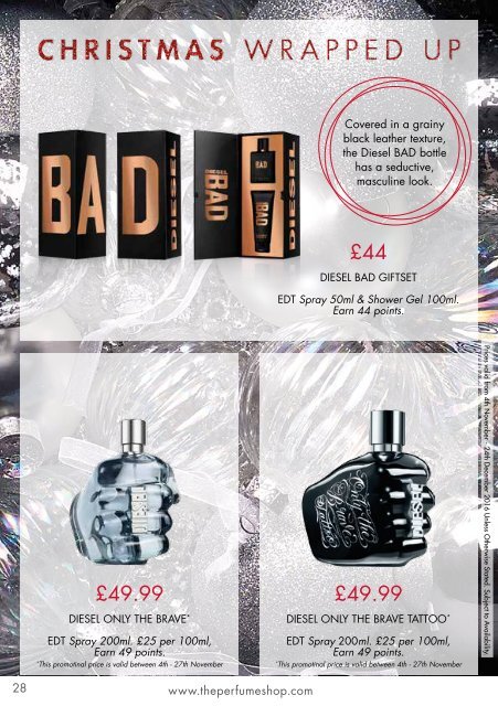 The Perfume Shop Christmas Brochure