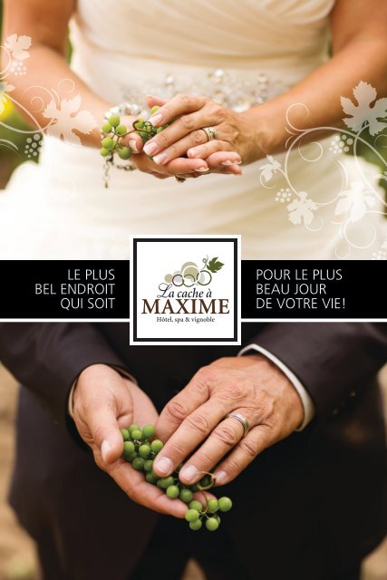 Choisissez le Baluchon pour votre mariage