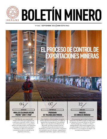 EL PROCESO DE CONTROL DE EXPORTACIONES MINERAS