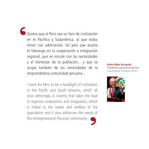 Perú Visión de Líderes - Libro