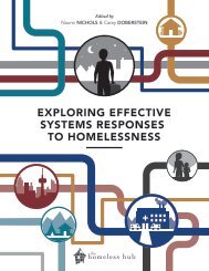 EXPLORING EFFECTIVE SYSTEMS RESPONSES TO HOMELESSNESS