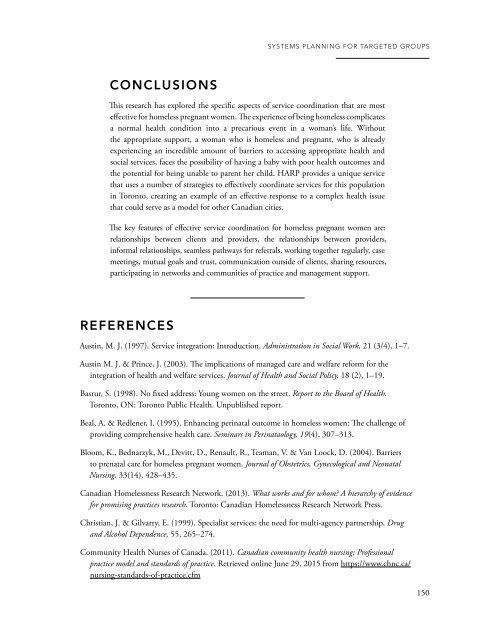 EXPLORING EFFECTIVE SYSTEMS RESPONSES TO HOMELESSNESS