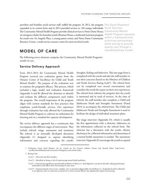 EXPLORING EFFECTIVE SYSTEMS RESPONSES TO HOMELESSNESS